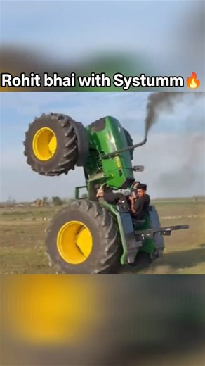 Rohit bhai Systumm Se Stunt🔥#nishudeshwal#rohitdeshwal#modifiedtractor#tractortochan#tochanking