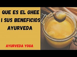 Que es el Ghee y sus beneficios uso de Ghee en Ayurveda AYURVEDA YOGA #ghee