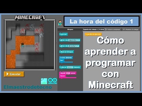 Cómo aprender a programar con Minecraft (La hora del código-1)