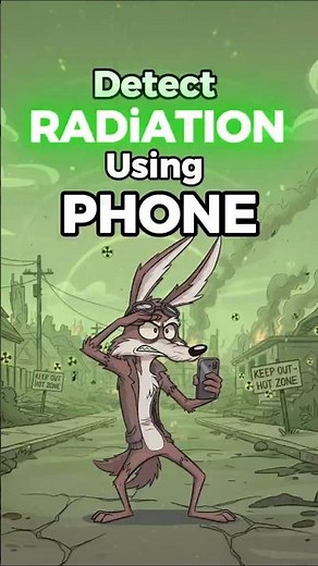 Detect Radiation With Your Phone Camera | Post-Apocalyptic #shorts #science #survivalhacks