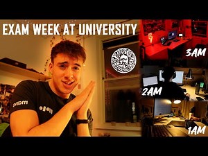 MY FIRST EVER UNIVERSITY EXAMS | *What exam week is actually like at uni*
