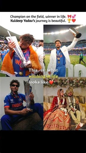 Kuldeep Yadav Winning in Life! 🏆💞♥️