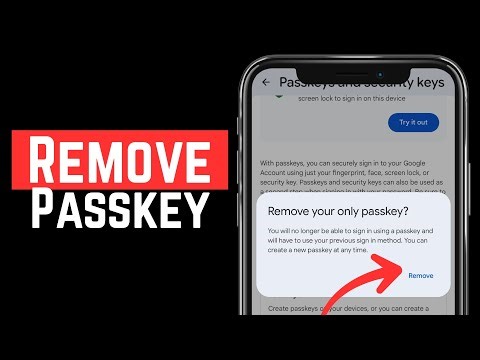 In this video tutorial, learn how to remove a passkey from your Google account using any browser on a mobile device or computer. My YouTube Film Gear: 🎥 Camera: https://geni.us/B9eb5P 🎙️ Microphone: https://geni.us/QarC 🎤 Audio Interface: https://geni.us/kaosfB 🎧 Headphones: https://geni.us/5mtk 🎤 My Weekly Creator Podcast: https://geni.us/RiqyRCP BEST TOOLS FOR CREATORS and ENTREPRENEURS: 🌐Web Hosting and Domains (Hostinger): https://geni.us/p3vg1p 📽️YouTube Optimization (Creative Fuel):