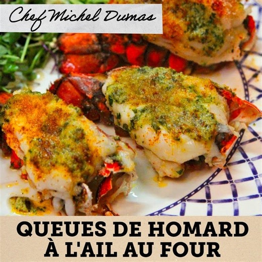 Queues de homard au four pour bien se réchauffer 🦞 | Chef Michel Dumas