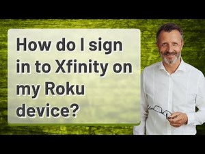 How do I sign in to Xfinity on my Roku device?