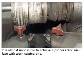 Rotor Debate: Replace, Discard or Machine?