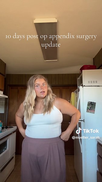 10-Day Post-Op Update After Appendix Surgery