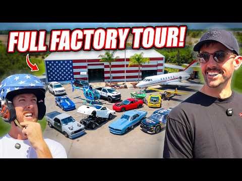 Touring The Insane $20,000,000 Freedom Factory With Cleetus McFarland