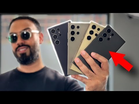 Samsung Galaxy S24 Ultra ALL COLORS - Color Comparison!