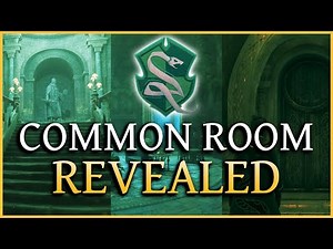 Detailed Breakdown of the NEW Slytherin Common Room Tour!