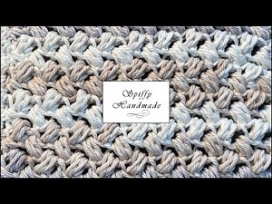 Bean Stitch Washcloth Crochet