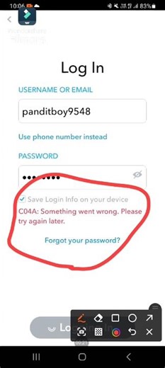 I Fixed Snapchat Login Issues