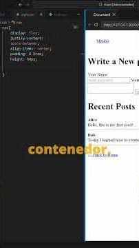 CSS Exercises #5 | Horizontal Navbar with Flexbox