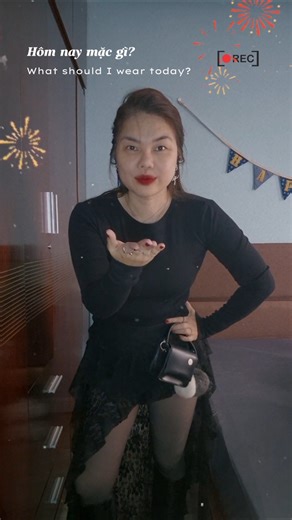 Total black with lace #ootd