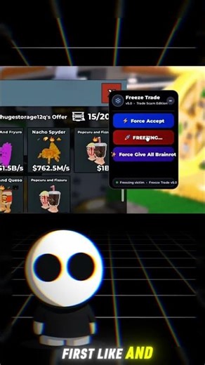 🚨 BEST SAB TRADE SCRIPT | Freeze Trade + Auto Accept + Force Give All Brainrots