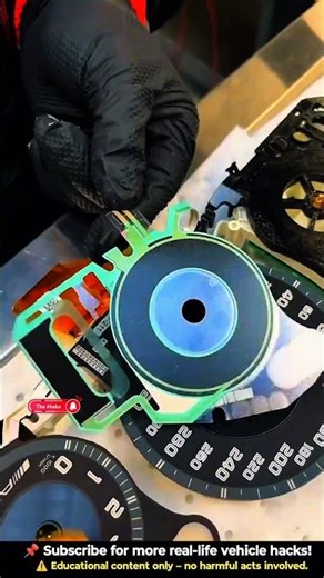 Car Speedometer Sticker Replacement 🔧 | Restore Faded Gauge Markings Easily! 🚗💨 | The Make