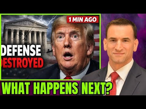 1 MIN AGO: Supreme Court SHATTERS Trump Defense —