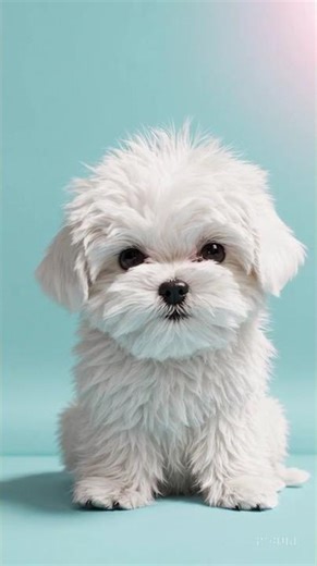 Adorable Maltese Puppy Loop