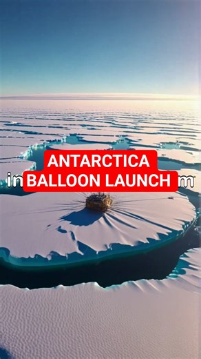 Antarctic Balloon Launch Prep 🌌 | Space Science Short #Shorts