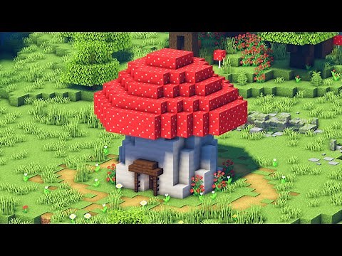 Minecraft | How to Build a Mushroom House
