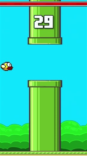 Flappy bird level I made,