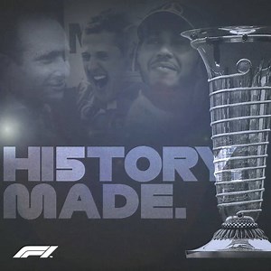 Fangio. Schumacher. Hamilton. Lewis joins the five-time champions' club 💪 | F1