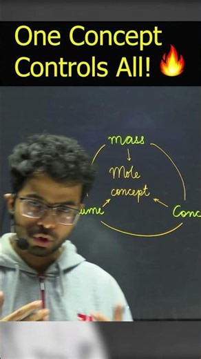 Mole Concept Made Easy | Chemistry Basics for NEET & JEE 🔥