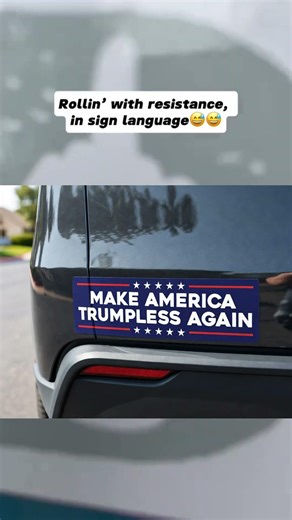 SPOTTED TOP DRAW CAR BUMPER STICKERS