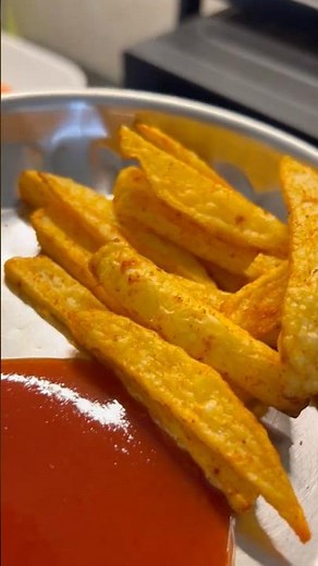 Kids Favourite French fries, home-made recipe in 15 minutes in air fryer #veggiefries