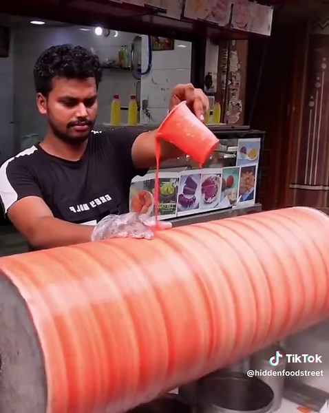 Epic Roller Coaster Ice Cream in Delhi | Indian Street Food