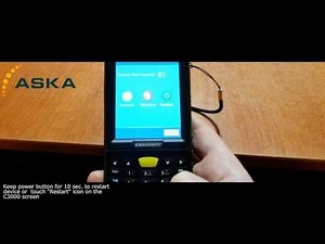 Handheld terminal Chainway C3000 How restore factory settings tutorial (OS update)