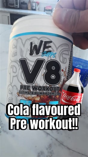 Durrah on Instagram: "Must try @wesupps cola flavoured pre workout!"
