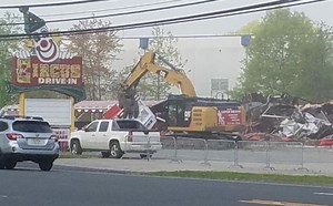 End Of An Era As Wall's Circus Drive-In Demolished: VIDEO