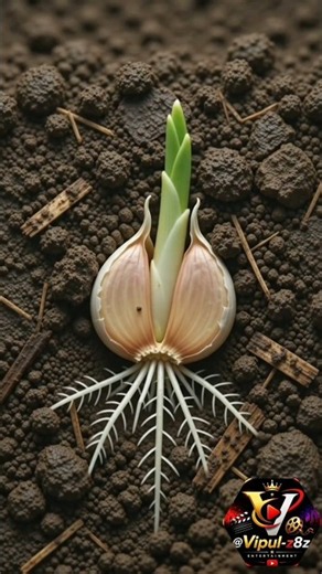 Garlic Farming 🌱 | Best Garlic Planting Method | Farming Tips #shorts