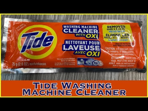 The Best Washing Machine Cleaner? Tide Washing Machine Cleaner || MumblesVideos Product Review