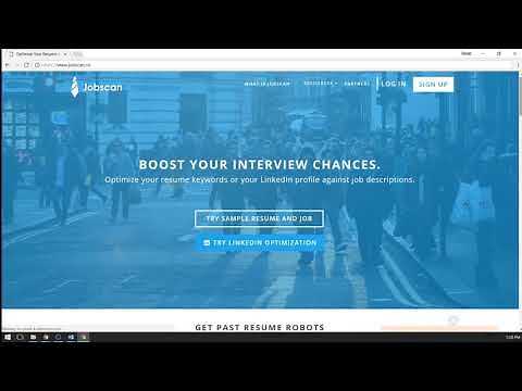 Keyword Match your Resume