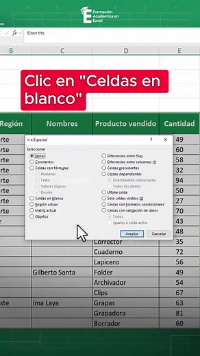 Mi jefe no sabe que yo completo todas las tablas así en solo segundos. 🙂‍↔️ #excel #exceltips #formacionacademicaexcel #trucosexcel