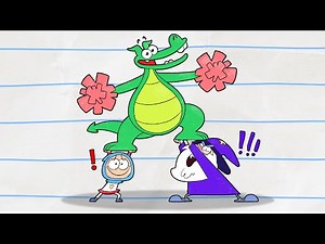 Boy & Dragon Go To School | Boy & Dragon | Cartoons For Kids | Wildbrain Toons