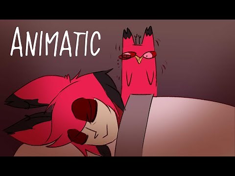 3AM with Cursed Cat Alastor - Hazbin Hotel Animatic