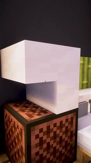 Minecraft Bed Design 🛏️ #shorts