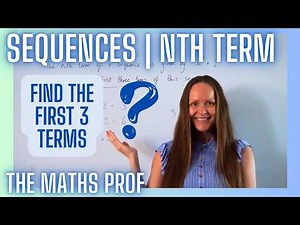 How to Find the First Terms from the nth Term | IGCSE Maths (2026) | The Maths Prof