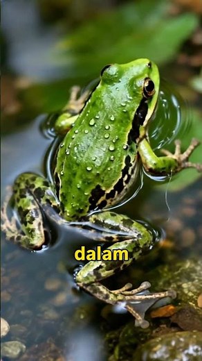 Did you know some animals can breathe through their skin #frog#animalfacts#wildlife#didyouknow