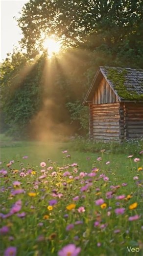 Peaceful Nature Morning 🌅 | Relaxing Cinematic Forest Scene | 4K AI Video