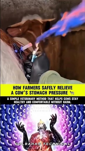 Farmer Saves Cow From Fatal Gas Build-Up | Unbelievable Safe Methane Release 😱🐄