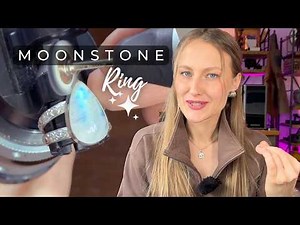 Handmade Moonstone Ring! | Full Jewelry Making Tutorial ✨