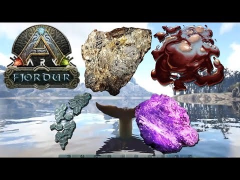 【ARK】フィヨルド編 #24 「資源:アンバーグリス,凝縮されたガス,エレメント鉱石,」Ambergris, Codenced Gas, Element Ore & Shard