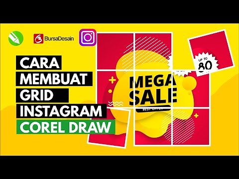 TUTORIAL COREL DRAW - HOW TO MAKE A GRID INSTAGRAM