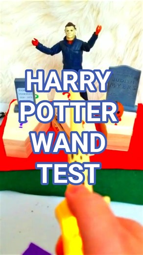 HARRY POTTER WAND TESTING - SATISFYING