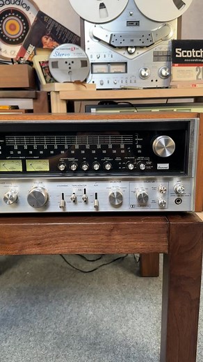 Sansui QRX-9001 – The Quadraphonic Legend 4 channels. 60W x4 RMS. CD-4, QS, SQ decoding. Warm Sansui tone that still outshines many modern systems. A true collector’s masterpiece. Discover more at HQaudios.com #SansuiQRX9001 #VintageAudio #Sansui #Quadraphonic #HQaudios #HiFiSound #AudioRestoration #VintageReceiver | HQaudios