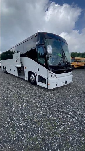 Kneeling feature demonstration on 2025 MCI Coach Bus